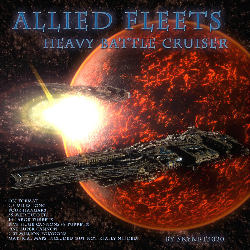 Allied Fleets Heavy Battle Cruiser(巡洋舰)