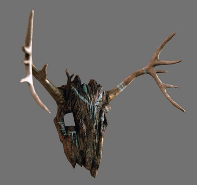 古人木制面具 Cgtrader Ancients Wooden Mask