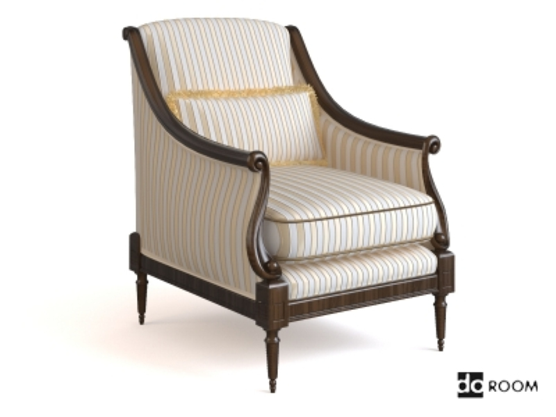 古典家具模型  WADE Upholstery Verona Ladies Chair