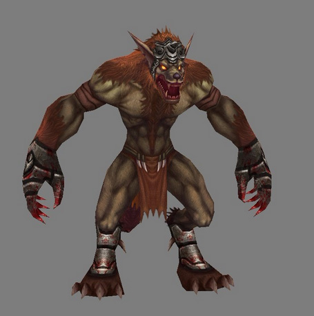 unity3d游戏模型Dexsoft Werewolf狼人（带动作）