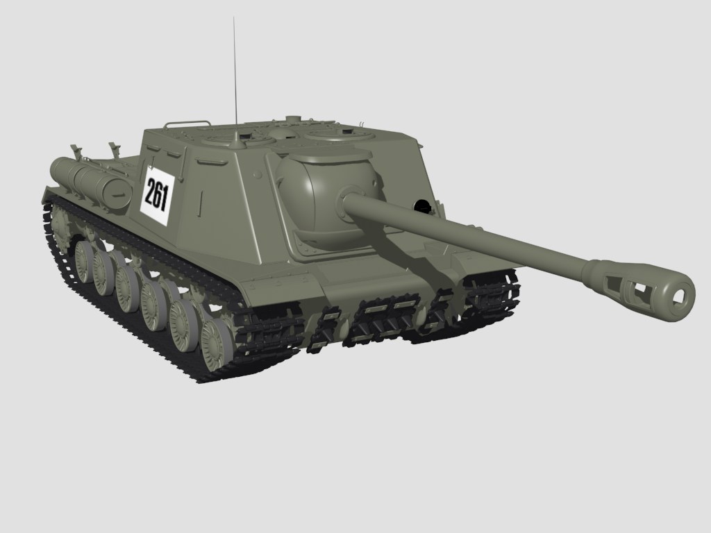坦克ISU-122S