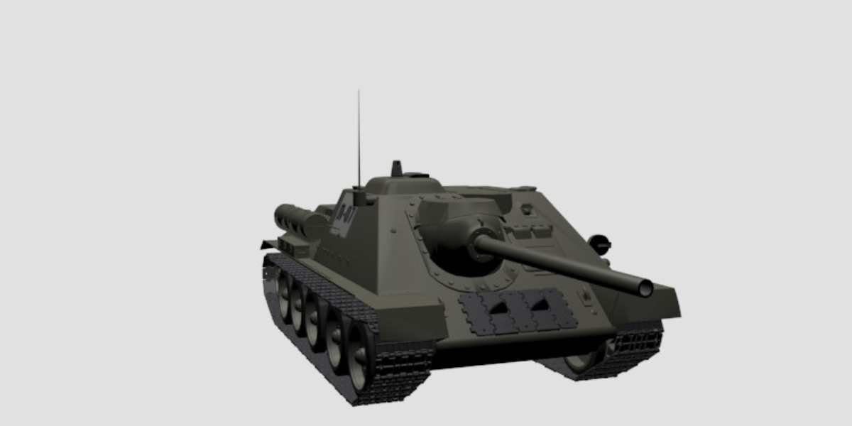 坦克模型SU-85