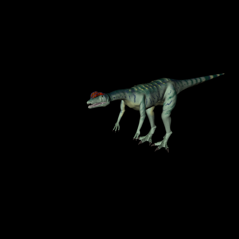 侏罗纪强势来袭 史前恐龙系列 双脊龙