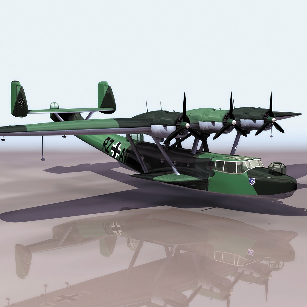 飞机3D模型系列 19-20世纪飞机历史博物馆 多尼尔飞机