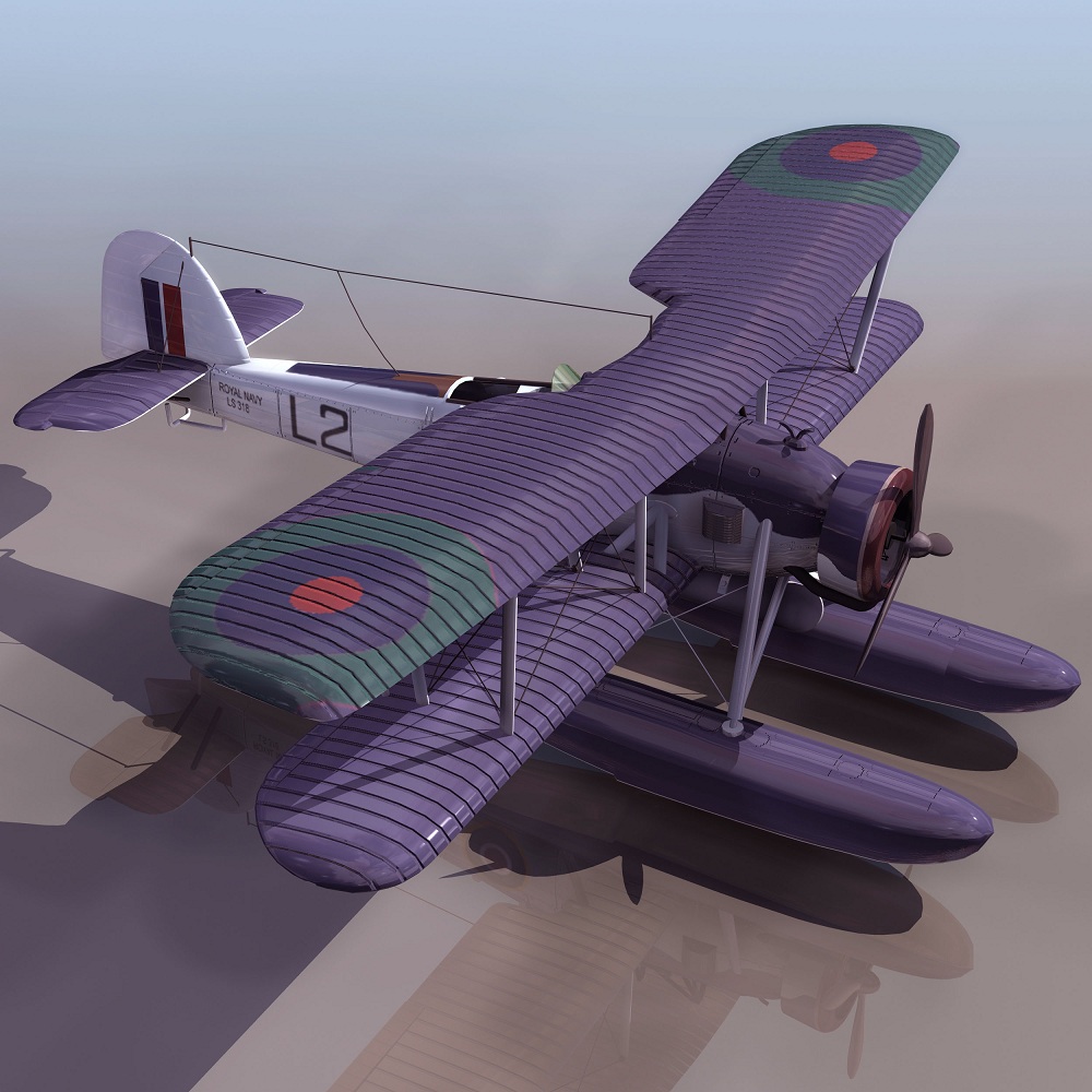 飞机3D模型系列 19-20世纪飞机历史博物馆 水上飞机