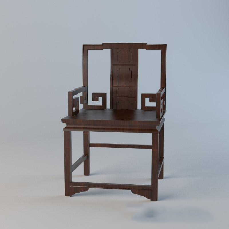 第二季模型套装（国外单体）新中式椅子4
