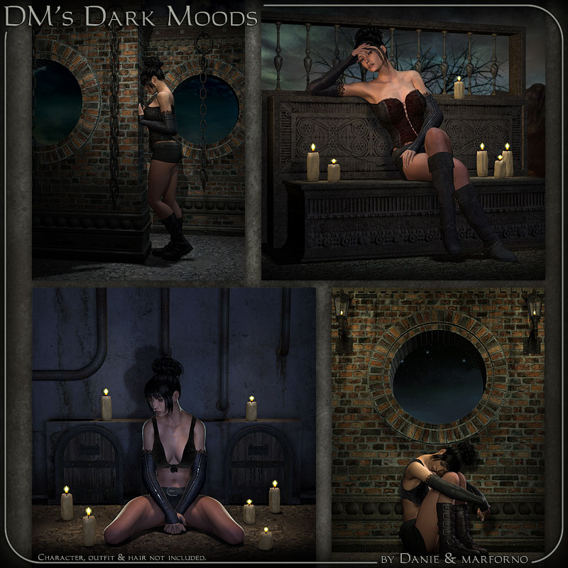 Renderosity DM’s Dark Moods
