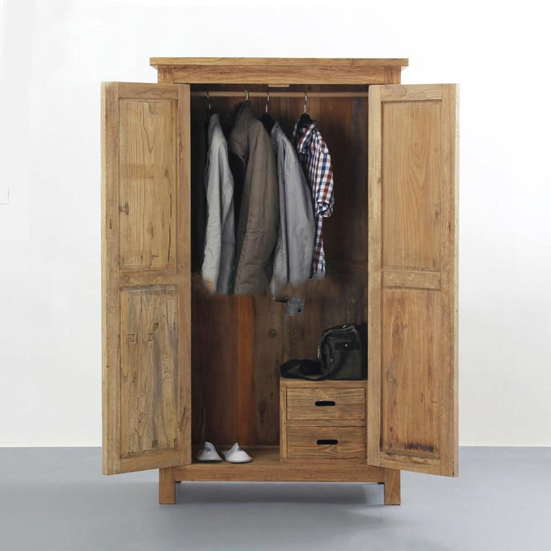 中式风格实木衣柜