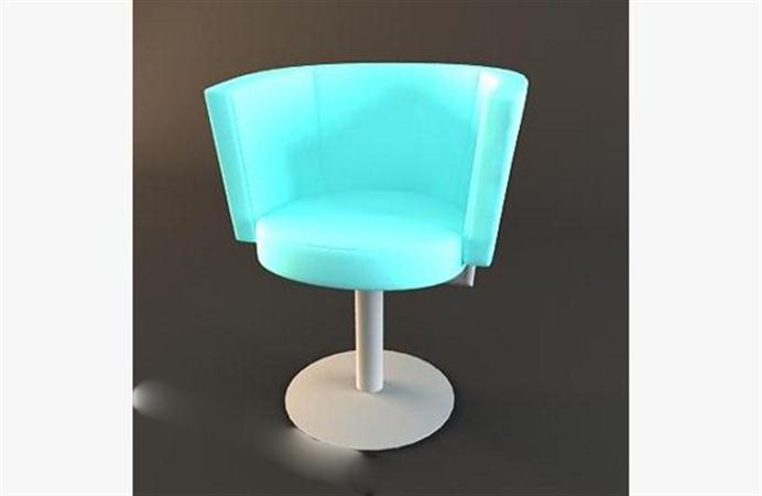 现代吧椅子 3D模型下载