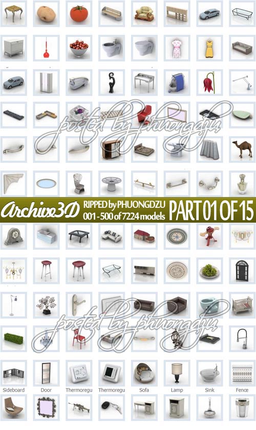 Archive3d RIPPED site pack 1
