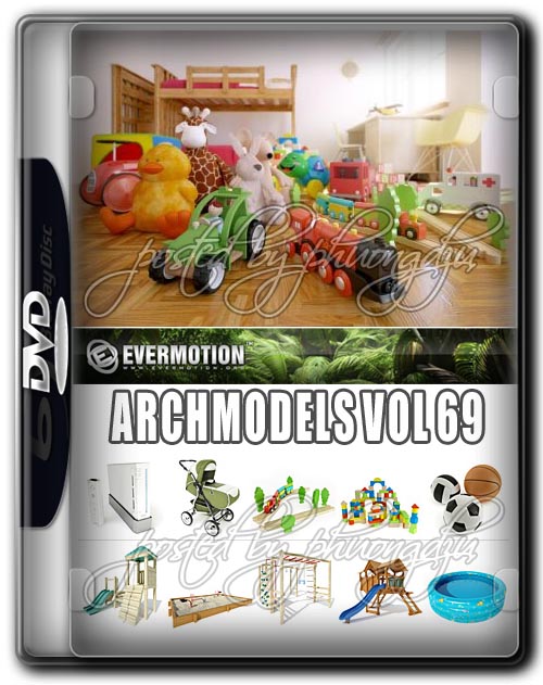 Evermotion Archmodels Vol 69 儿童玩具/游乐场设备/游戏机