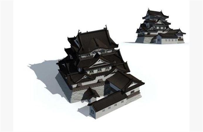 日式古代城堡