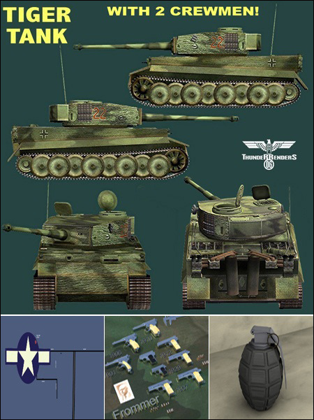WW II Models 二战坦克