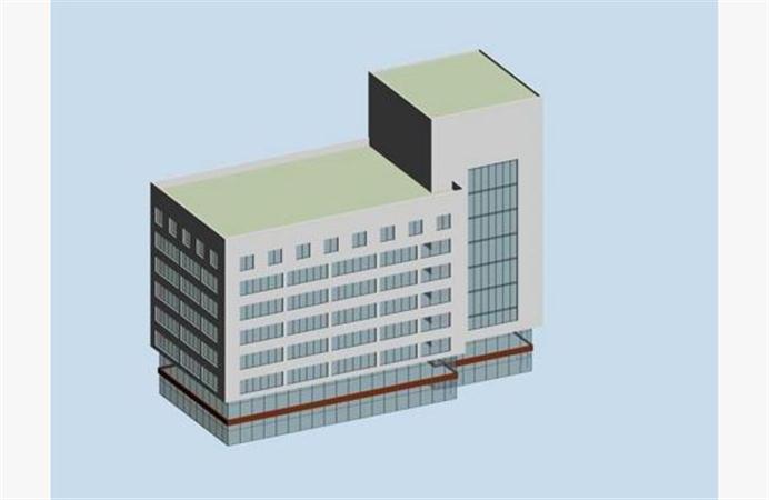 中低层办公楼模型