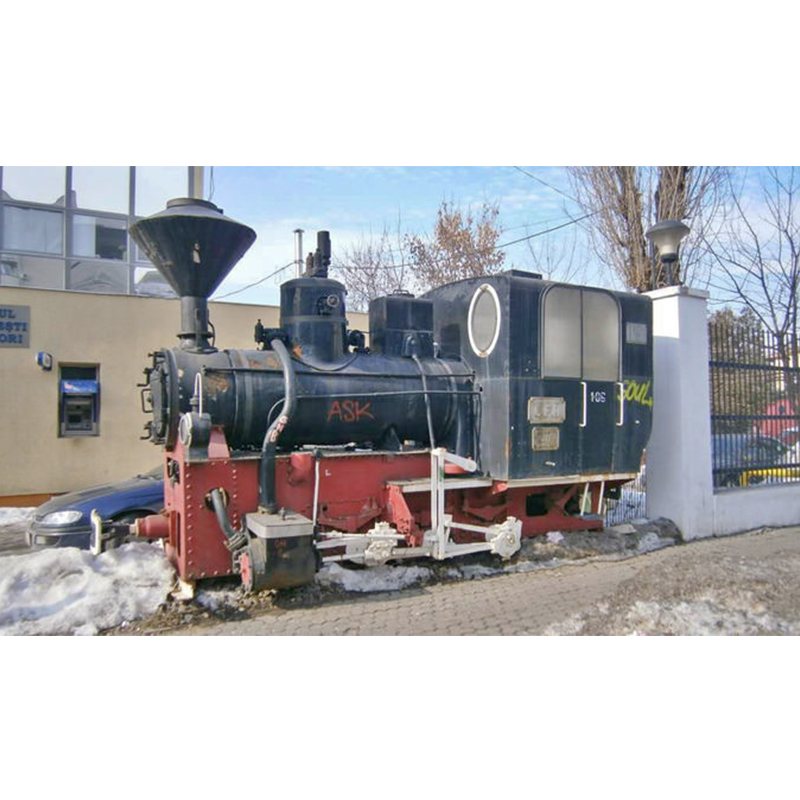 Narrow Gauge Steam Locomotive 蒸汽火车头