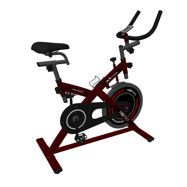 健身器材 红色健身自行车