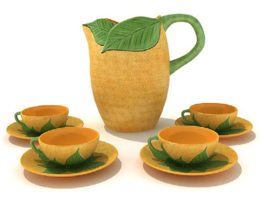 南瓜造型的茶具