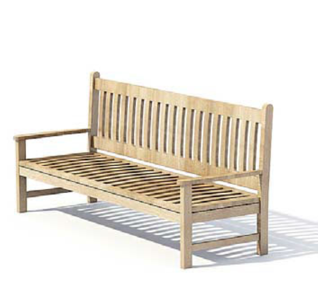 木质长椅